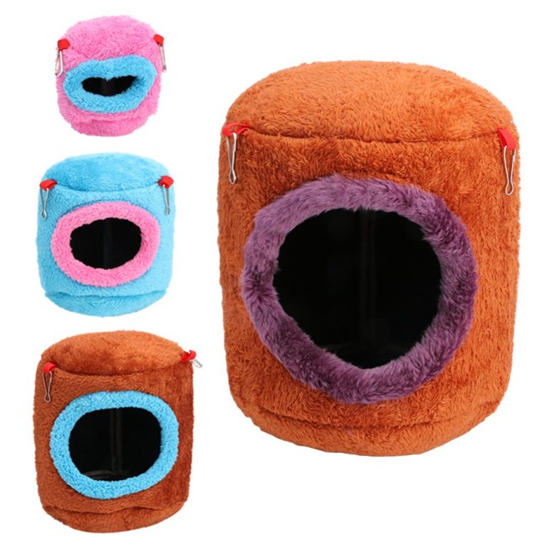 Amaca/Nido Per Pappagalli In Peluche - Coperta Calda Per Gabbia - Piccola, Media O Grande - Foto 6